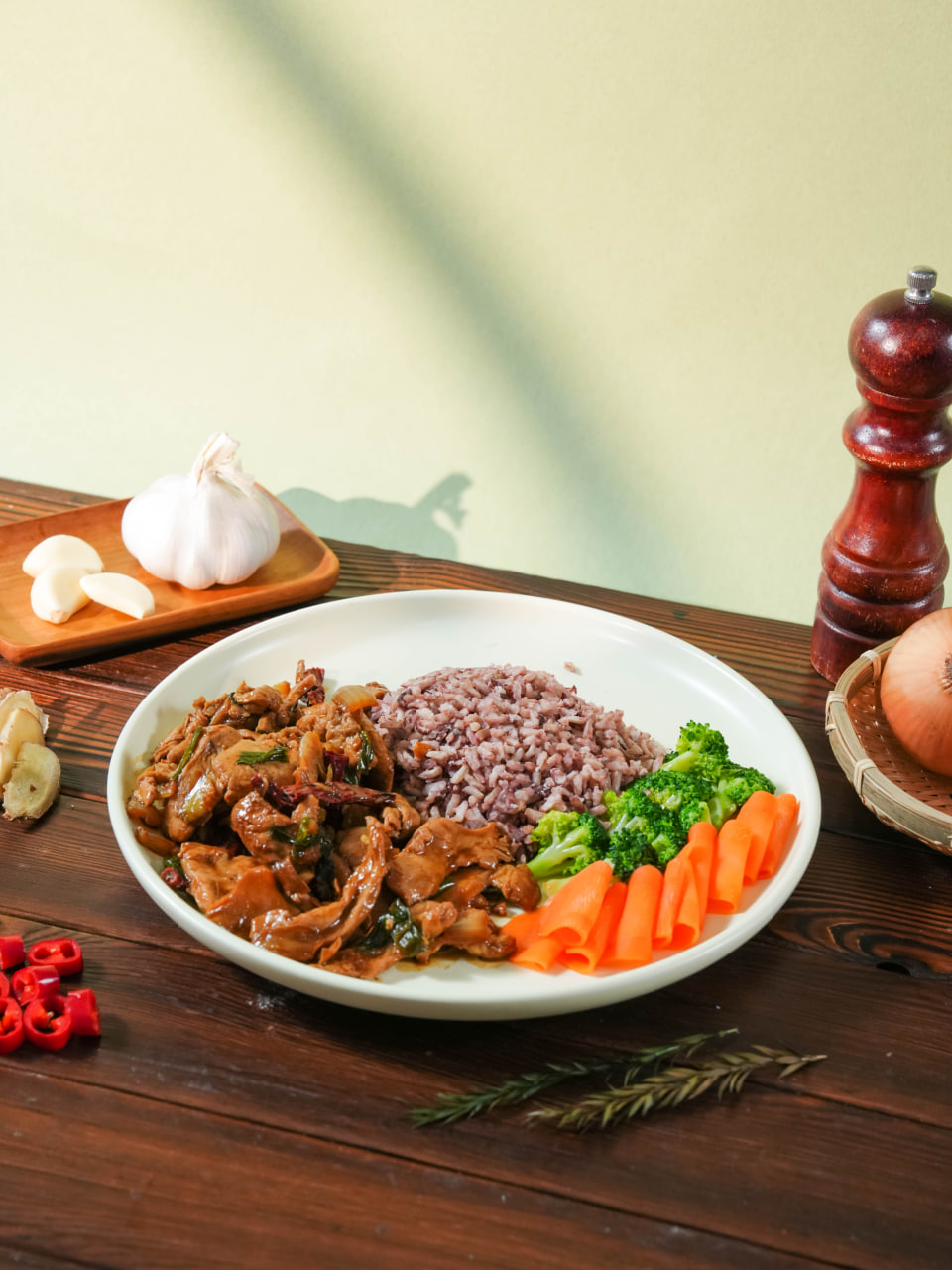 Kung Pao Chicken Set Rice