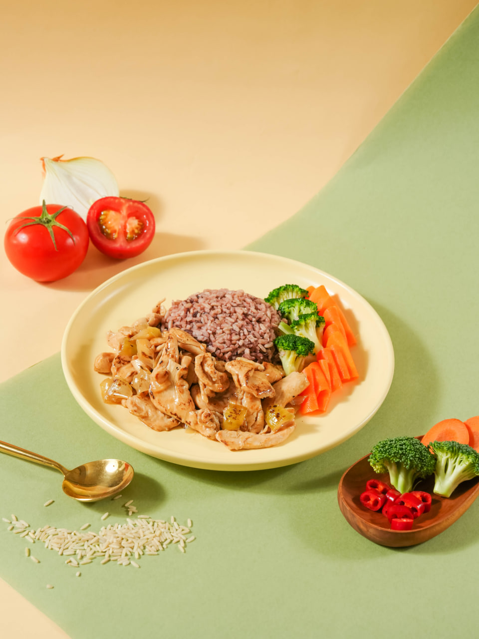 Sweet & Sour Chicken Set Rice