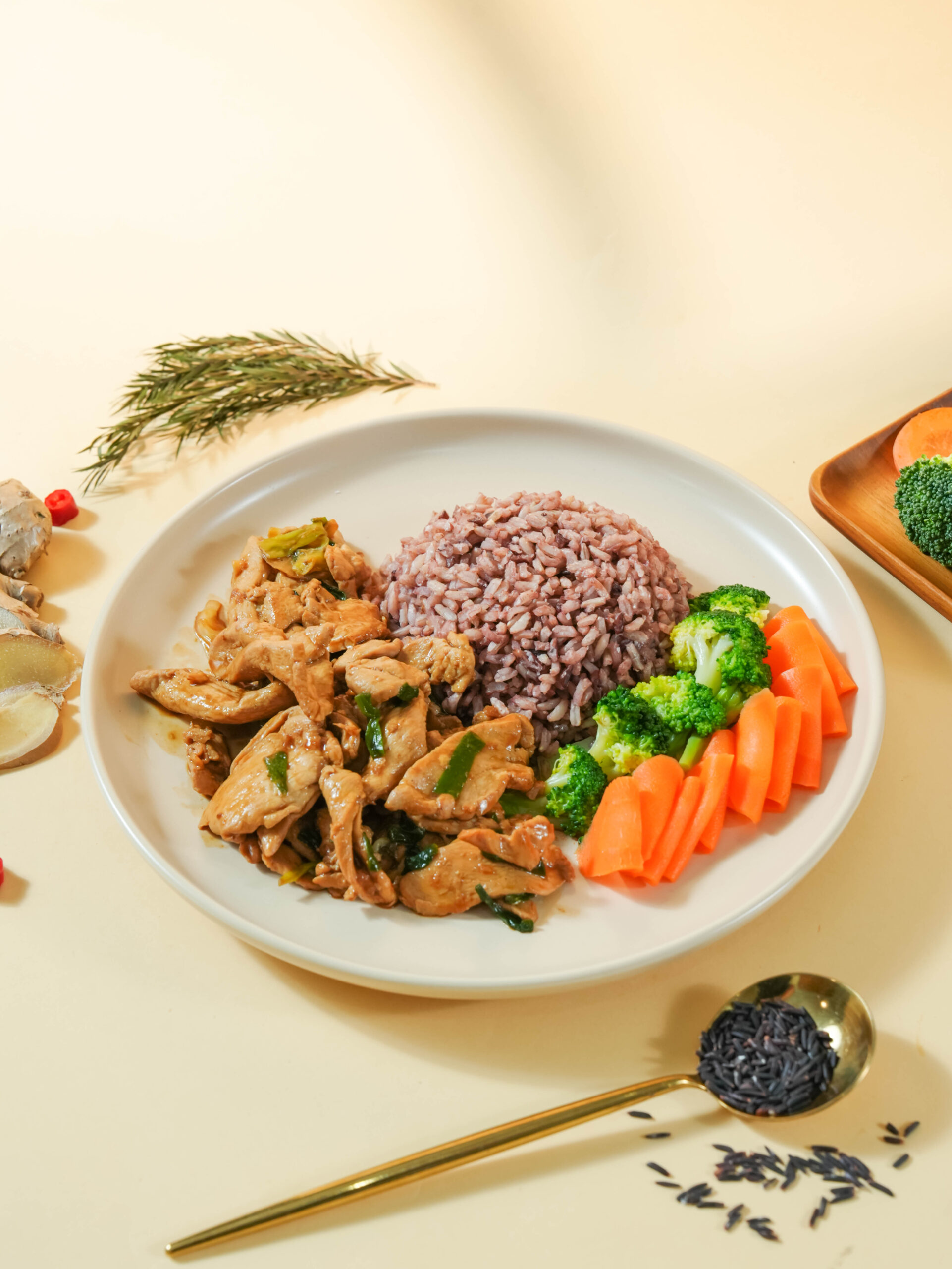 Ginger Scallion Chicken Set Rice