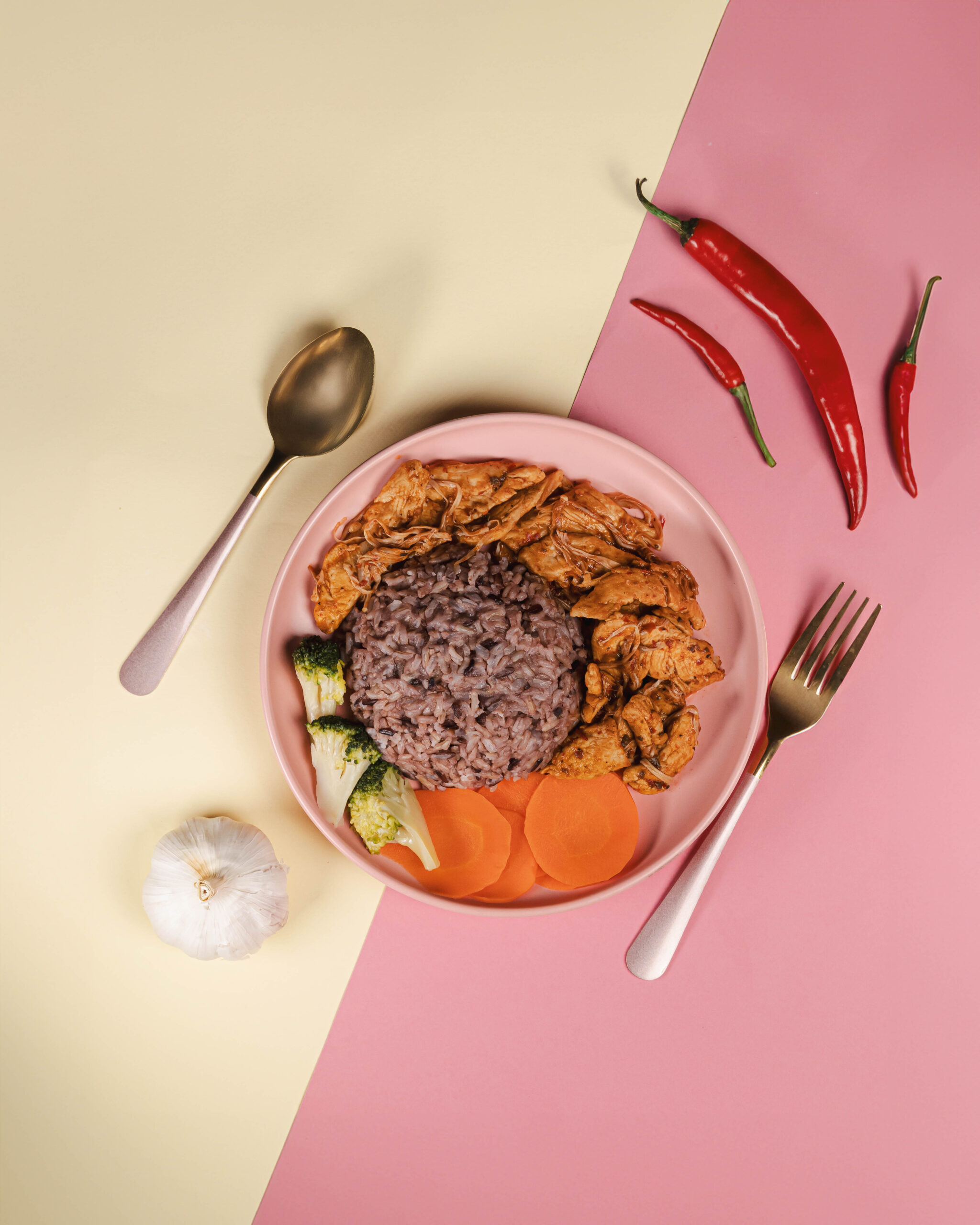 Spicy Aroma Chicken Set Rice - Image 3